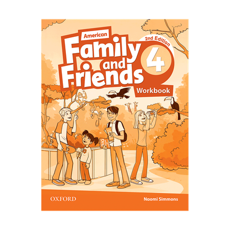 American Family and Friends 4 2nd Edition Workbook     FrontCover
